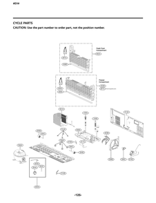 Cycle Parts Diagram and Parts List for GR-X248MKYM ASBCNA2 LG Refrigerator
