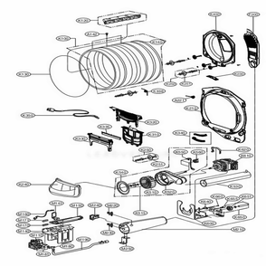 Part Location Diagram of 6501EL3002B LG SENSOR ASSEMBLY