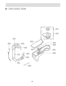Diagram 4 Diagram and Parts List for F1399RYN ABWEEUS LG Washer