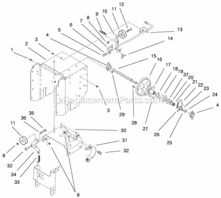 Spring-extension Idler 94-8870 - OEM Toro - eReplacementParts.com