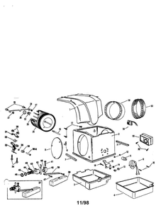 Replacement Parts Diagram and Parts List for WA-1  Lobb Humidifier