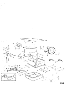 Replacement Parts Diagram and Parts List for AD-1  Lobb Humidifier