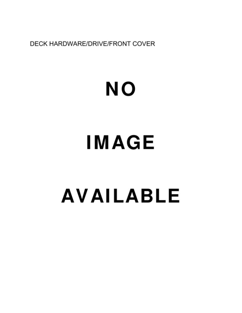 Deck Hardware/Drive/Front Cover Diagram and Parts List for 12A-A26B793  MTD Lawn Mower