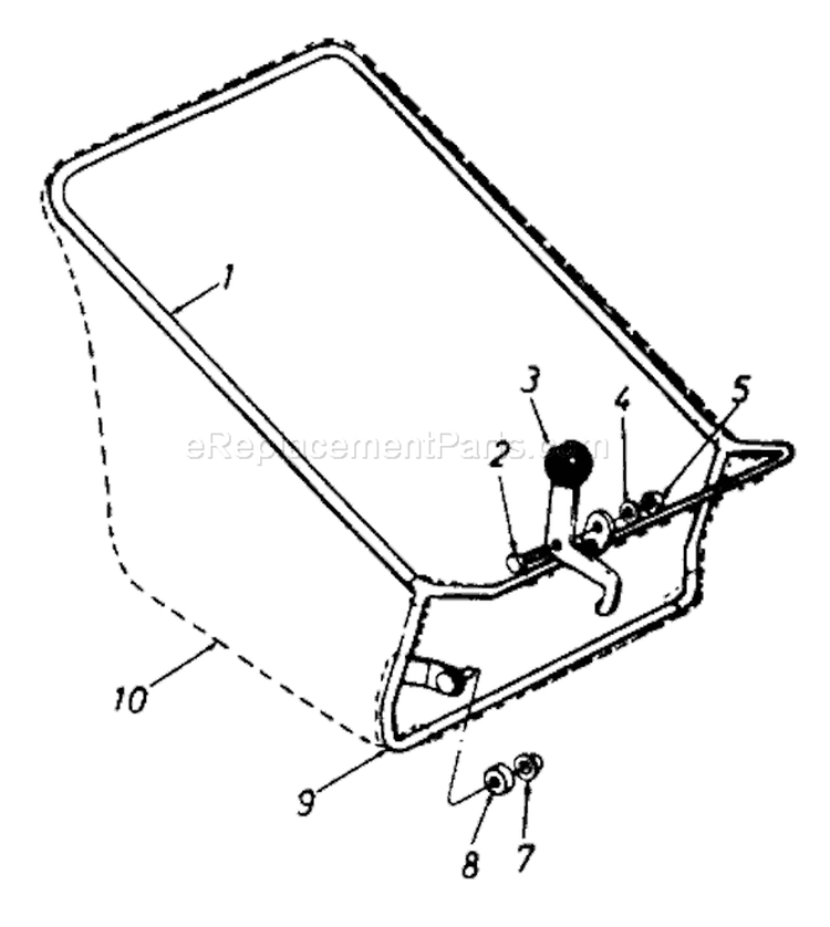 Page B Diagram and Parts List for 118-302R000 1988 MTD Lawn Mower