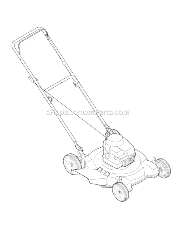 Quick_Reference_Briggs_Engine Diagram and Parts List for 11A-038A729  MTD Lawn Mower