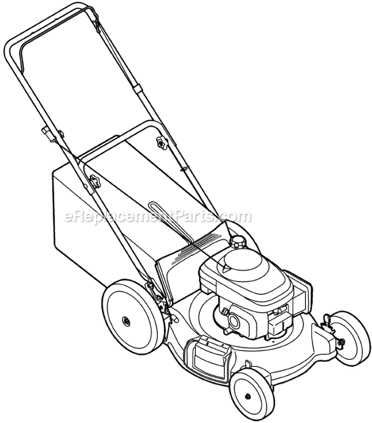 Page C Diagram and Parts List for 11A-542Q 2008 MTD Lawn Mower
