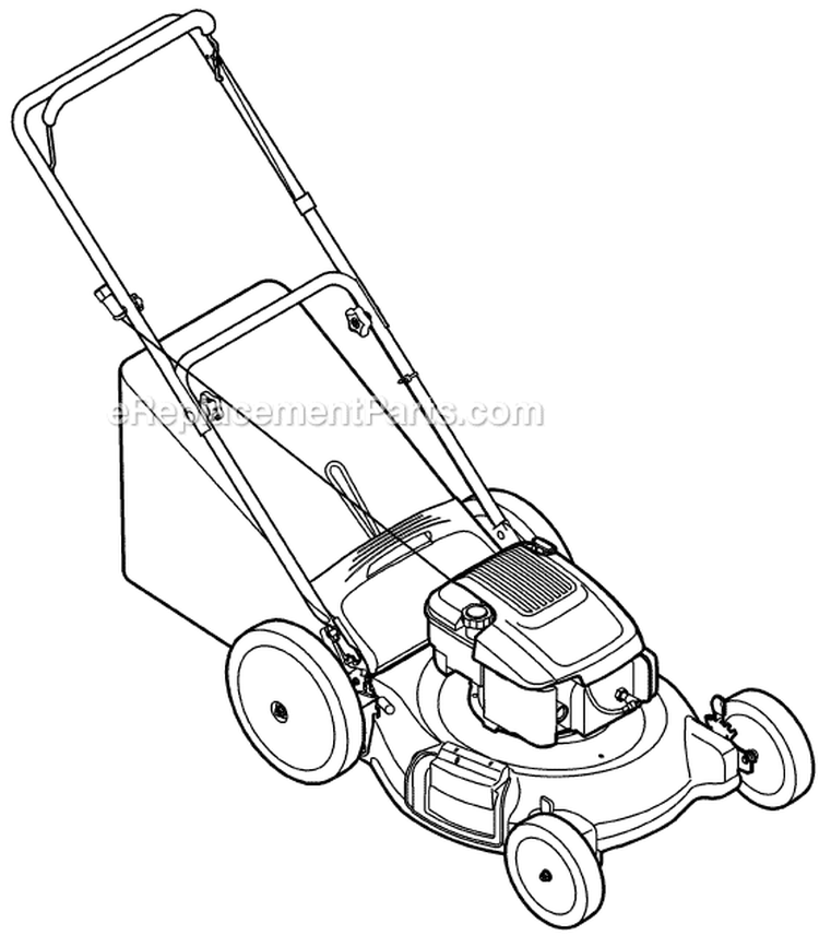 Page C Diagram and Parts List for 11A-542Q 2009 MTD Lawn Mower