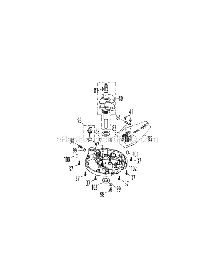 Page D Diagram and Parts List for 11A-A0JC027 2011 MTD Lawn Mower