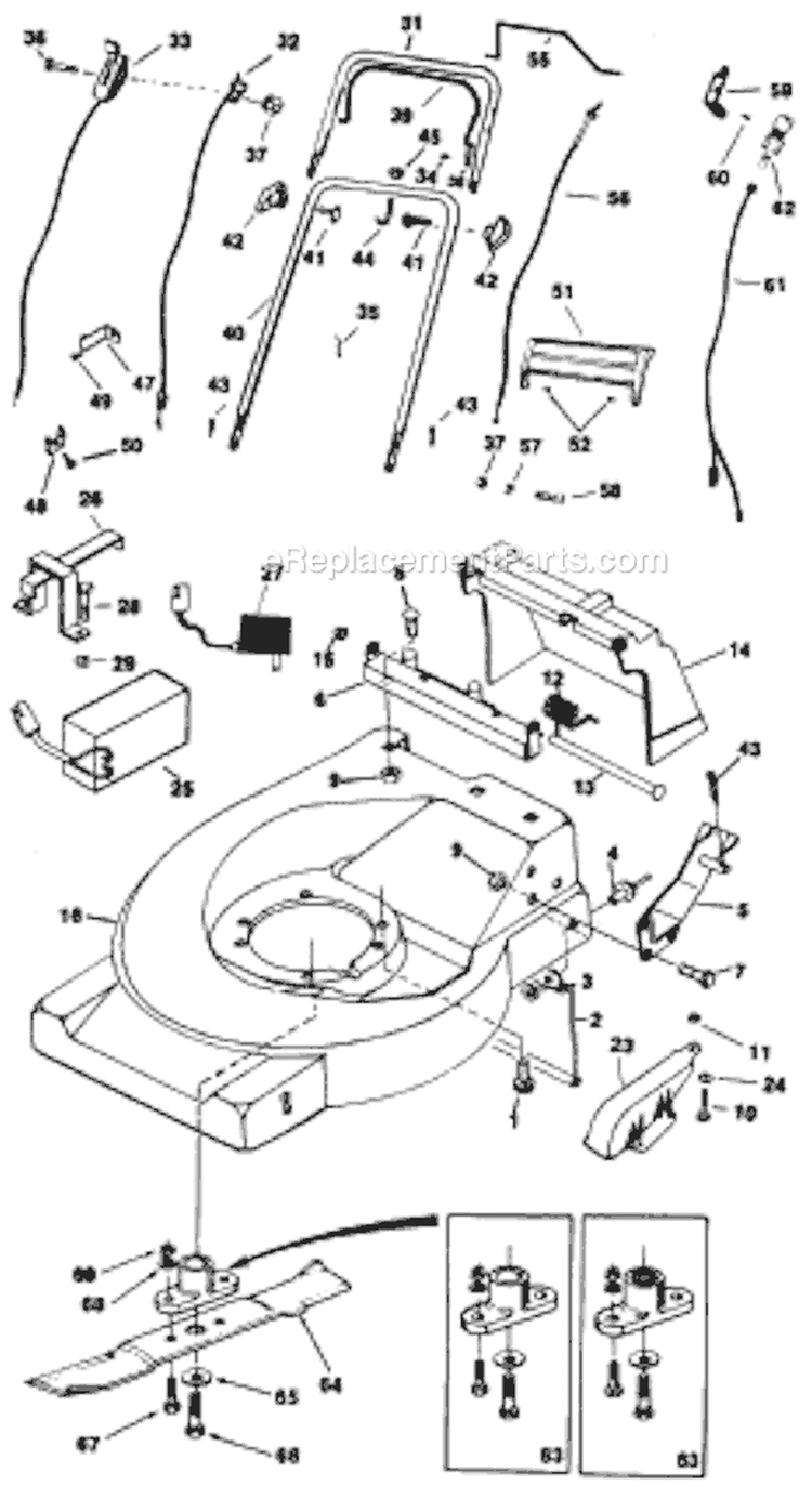 Page C Diagram and Parts List for 121-760R000 1991 MTD Lawn Mower