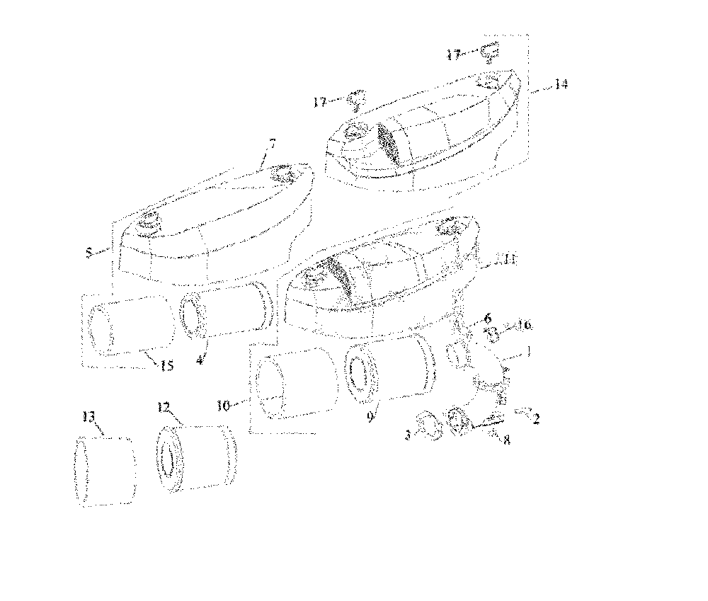 Air intake Diagram and Parts List for 13AOA1ZS093  MTD Lawn Tractor