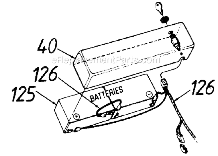 Page B Diagram and Parts List for 127-216-000 1987 MTD Lawn Mower