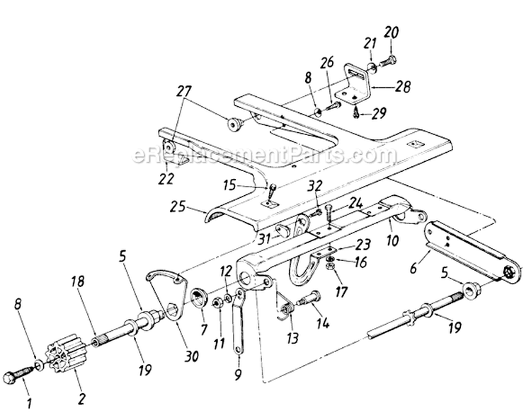 Page A Diagram and Parts List for 128-269R000 1988 MTD Lawn Mower