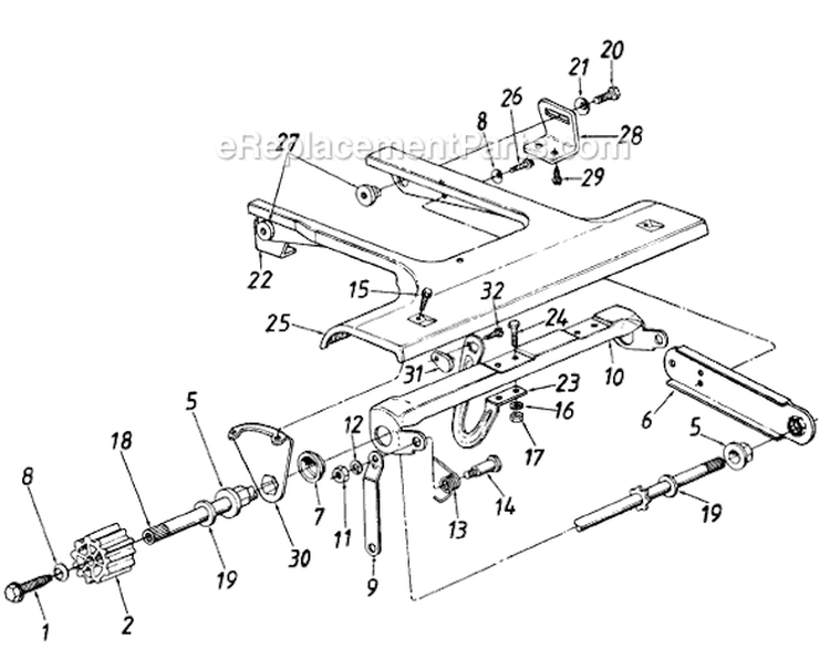 Page A Diagram and Parts List for 129-269R047 1985 MTD Lawn Mower