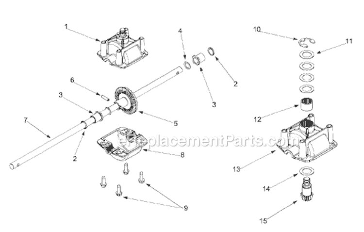 Page B Diagram and Parts List for 12A-529W029 2002 MTD Lawn Mower