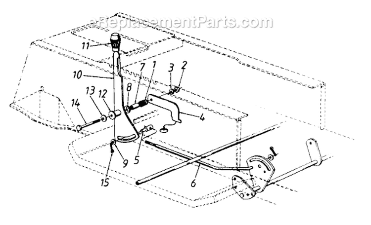 Page E Diagram and Parts List for 131-660F000 Single Cylinder -1991 MTD Lawn Tractor