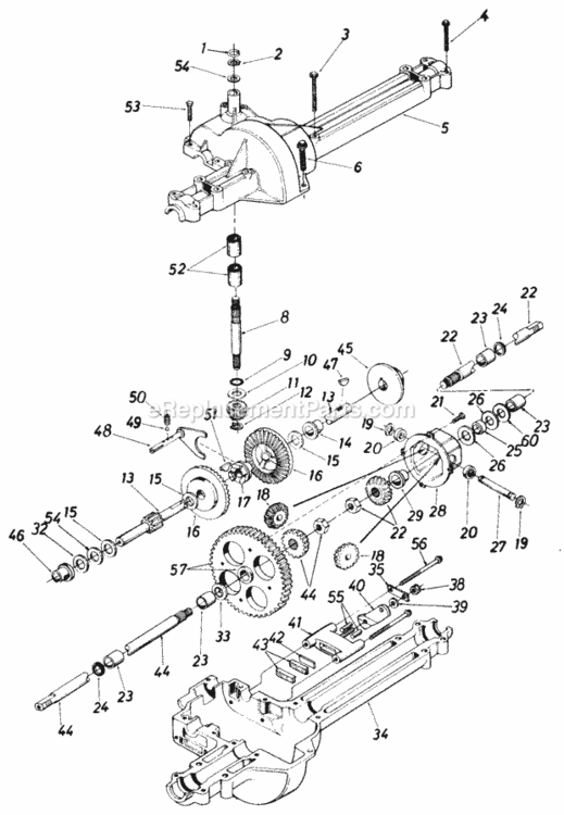 Page I Diagram and Parts List for 131-673G009 1991 MTD Lawn Tractor