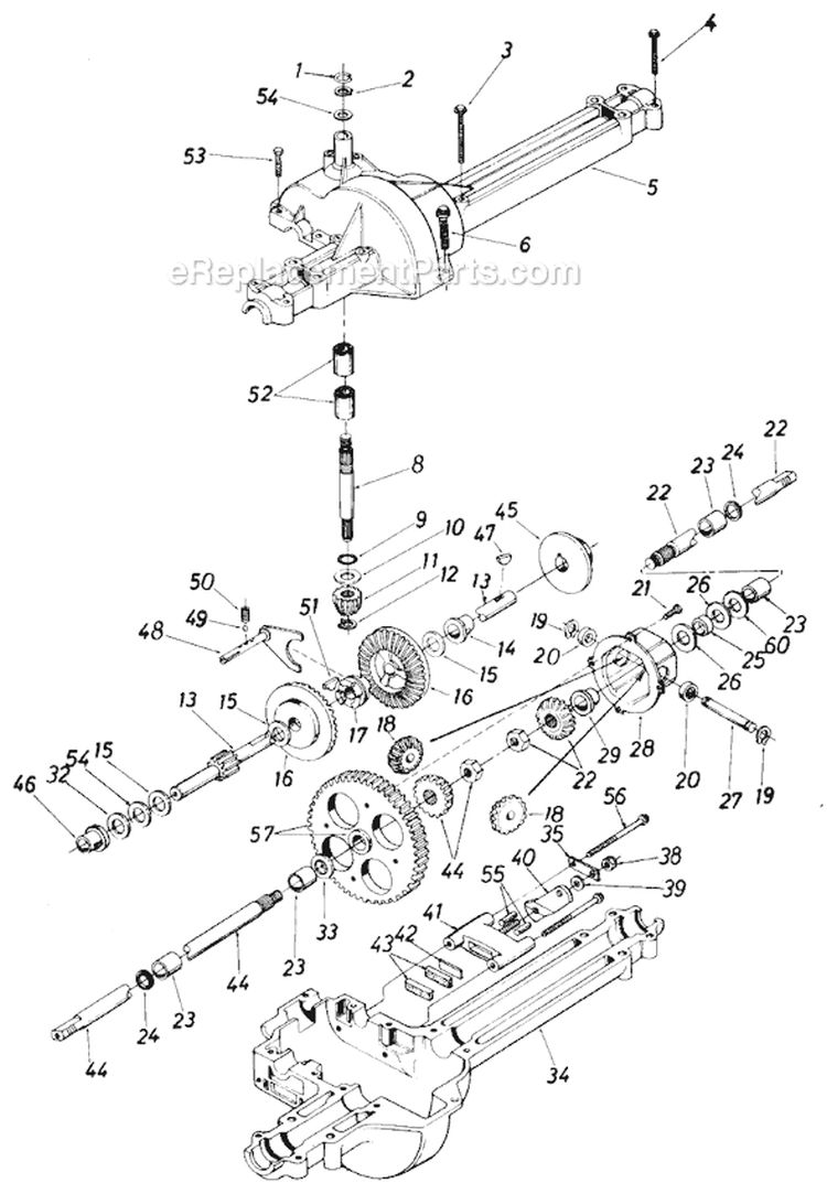 Page O Diagram and Parts List for 131-689G019 1991 MTD Lawn Tractor