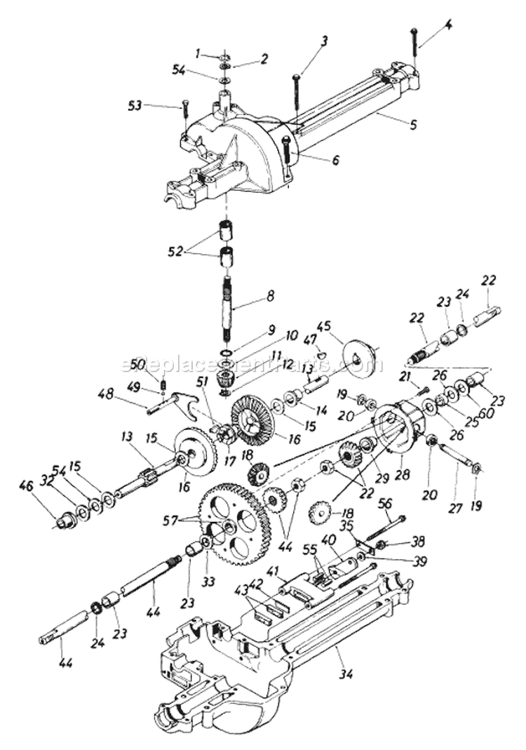 Page G Diagram and Parts List for 132-670G032 1992 MTD Lawn Tractor