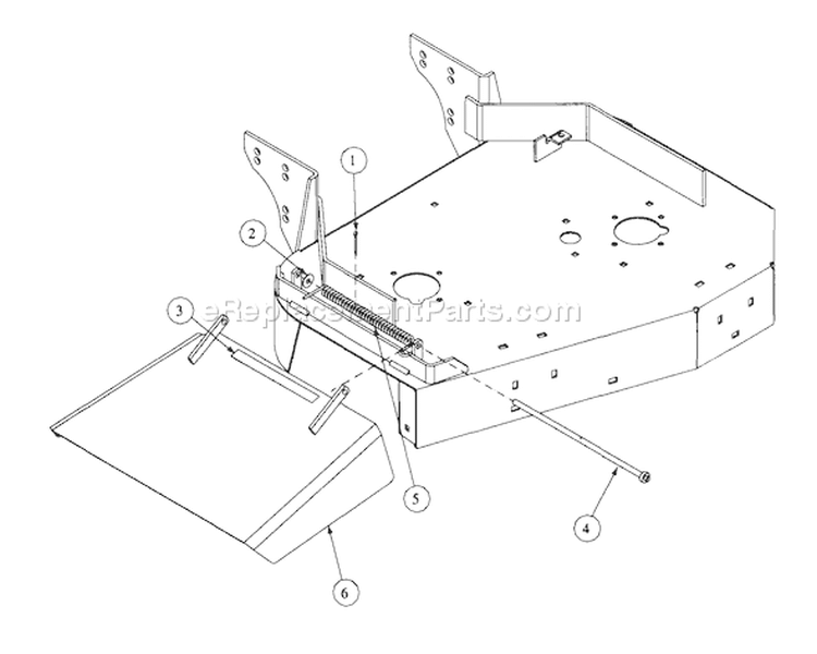 Page C Diagram and Parts List for 1332G 55AD210Q195 - 2000 MTD Lawn Mower