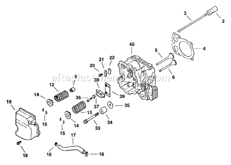 Page J Diagram and Parts List for 1336 55AD210R195 MTD Lawn Mower