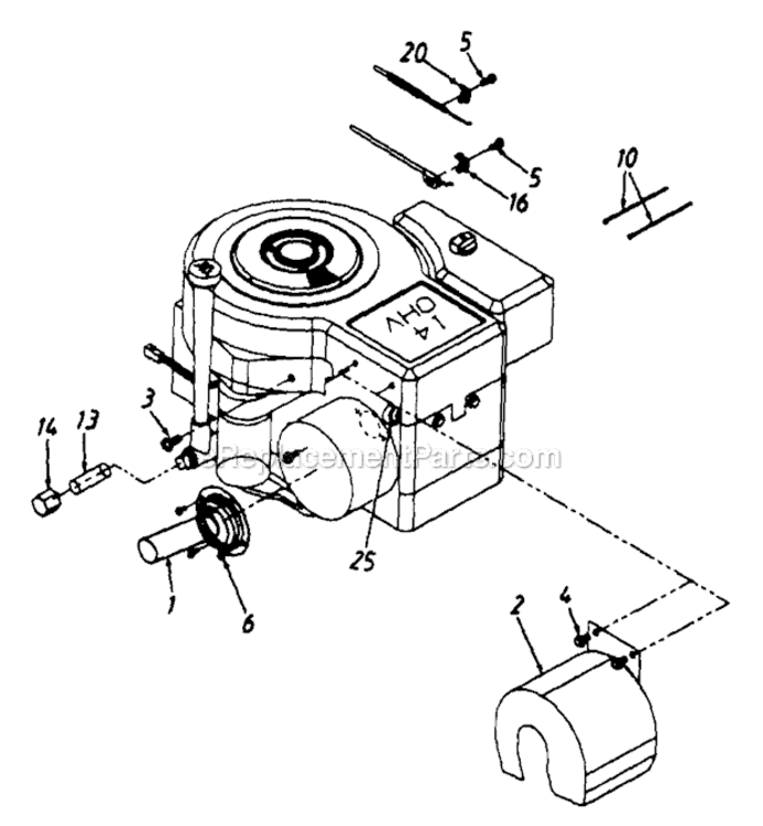 Page E Diagram and Parts List for 133I600F054 481-228 MTD Lawn Tractor