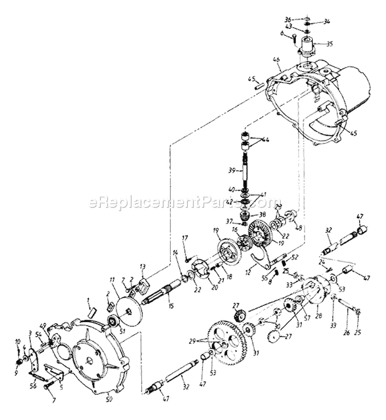 Page I Diagram and Parts List for 133M617G000 1993 MTD Lawn Tractor