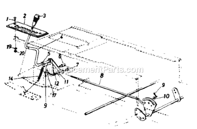 Page G Diagram and Parts List for 133P670G129 1993 MTD Lawn Tractor
