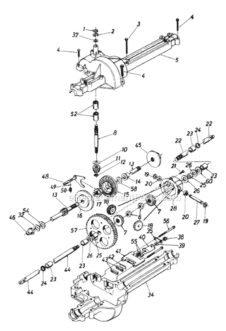 Page I Diagram and Parts List for 133P670G129 1993 MTD Lawn Tractor
