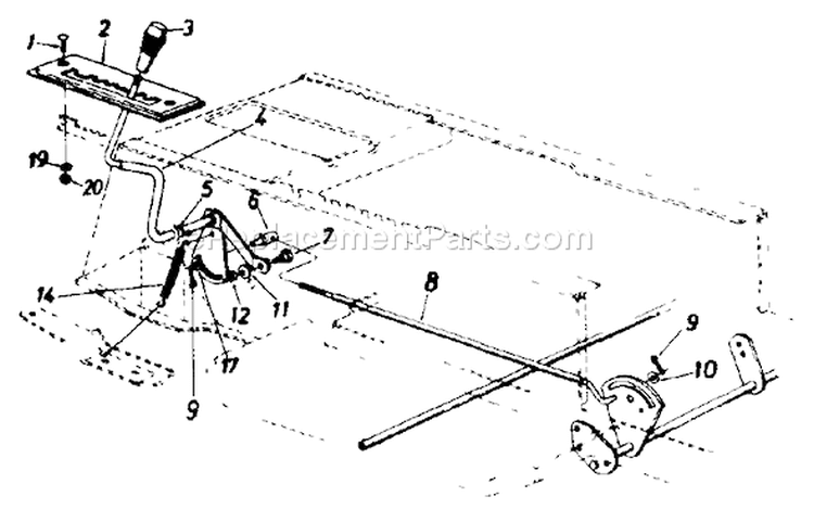 Page H Diagram and Parts List for 133Q678H736 4803110 -1993 MTD Lawn Tractor