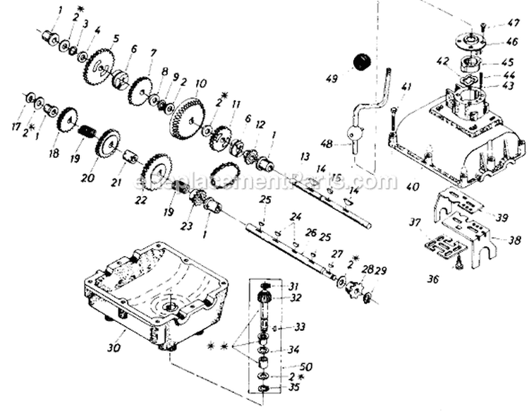 Page G Diagram and Parts List for 135-398-033 1985 MTD Lawn Tractor