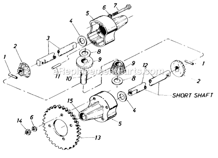 Page A Diagram and Parts List for 135-529-704 1985 MTD Lawn Tractor