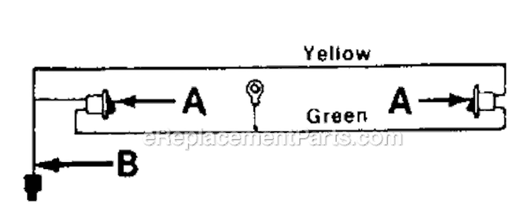 Page A Diagram and Parts List for 135-716-000 1985 MTD Lawn Tractor