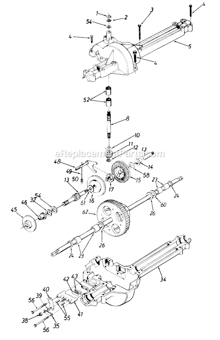 Page G Diagram and Parts List for 135L470F057 1995 MTD Lawn Tractor