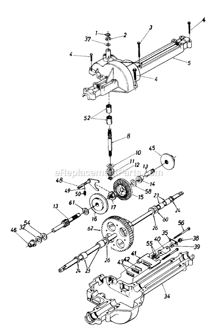 Page I Diagram and Parts List for 135L673G000 1995 MTD Lawn Tractor