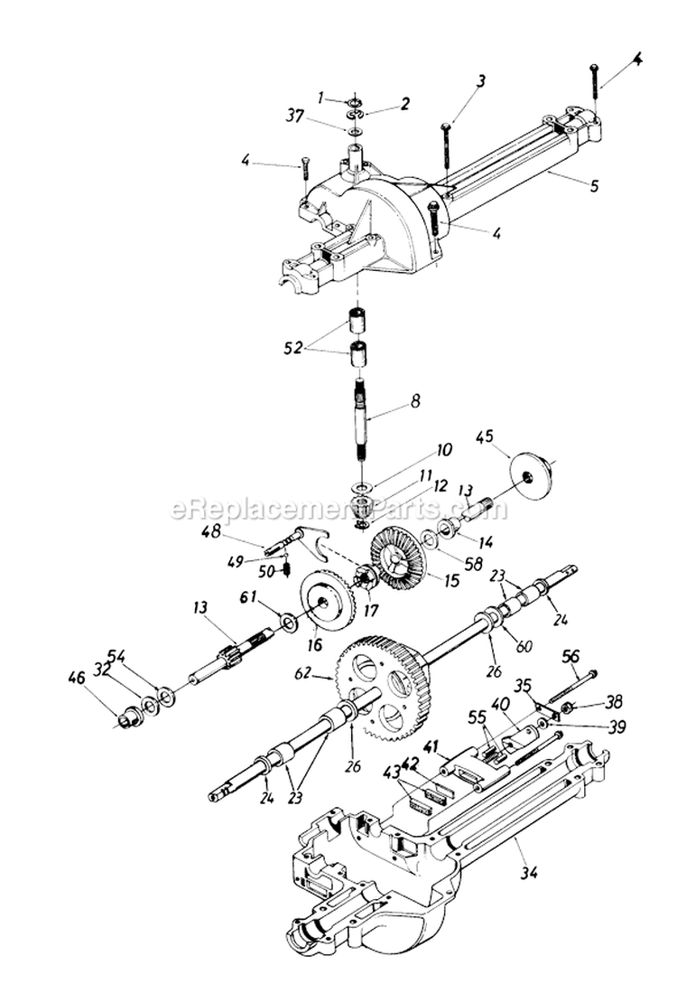 Page J Diagram and Parts List for 135M675G705 1995 MTD Lawn Tractor