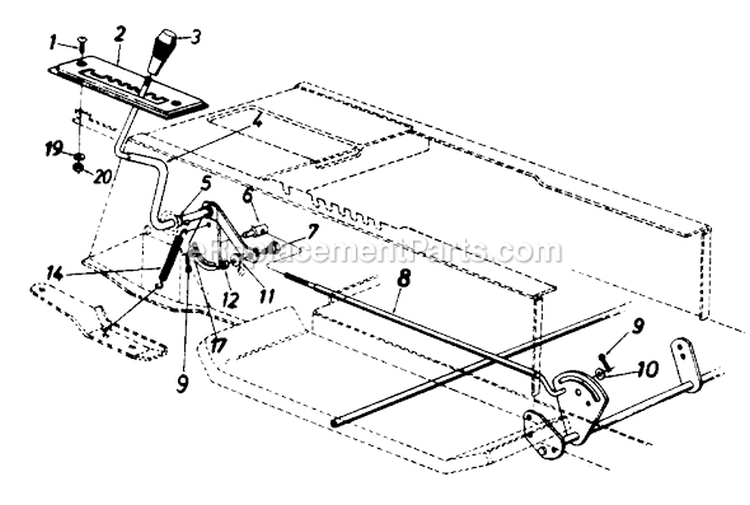 Page I Diagram and Parts List for 135M675G705 1995 MTD Lawn Tractor