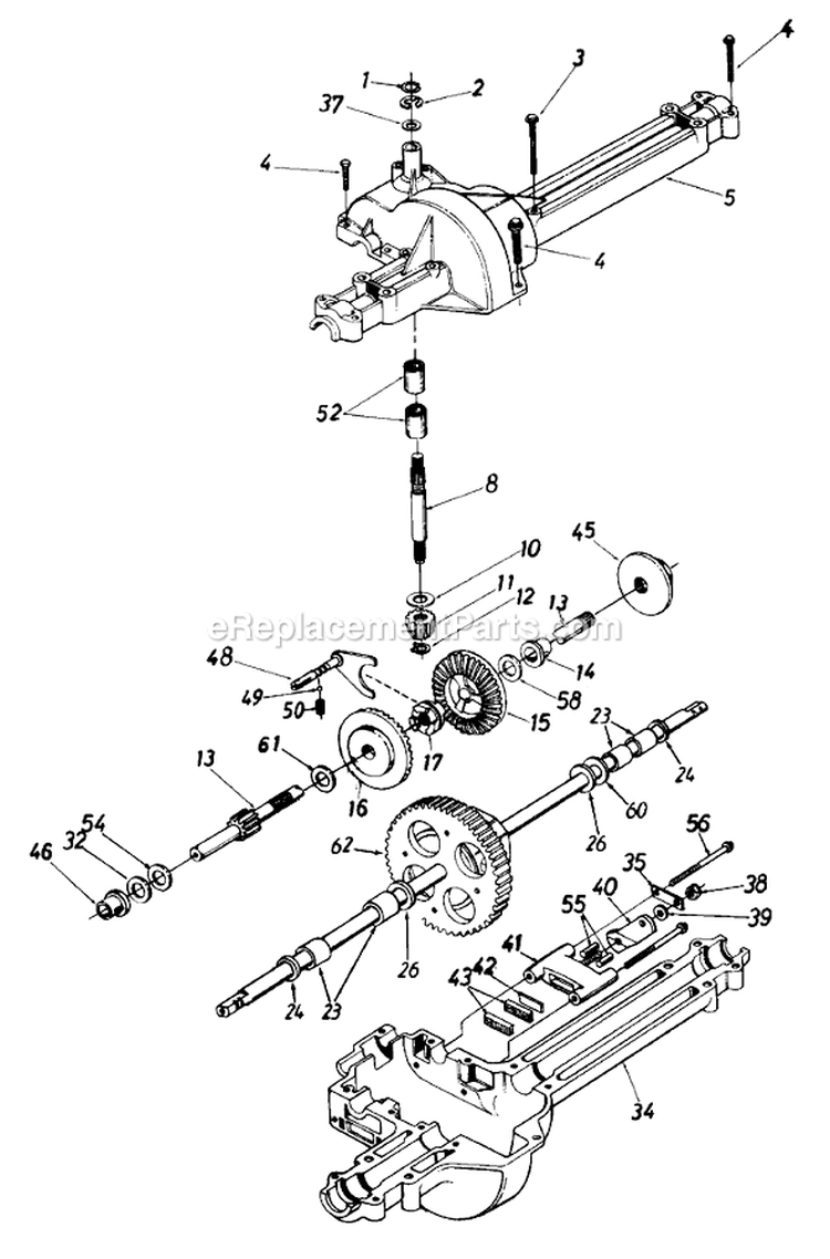 Page J Diagram and Parts List for 135M679G026 1995 MTD Lawn Tractor