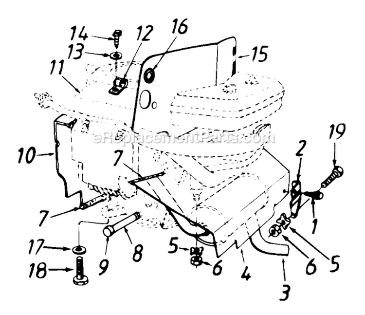 Page D Diagram and Parts List for 135O660G382 1995 MTD Lawn Tractor