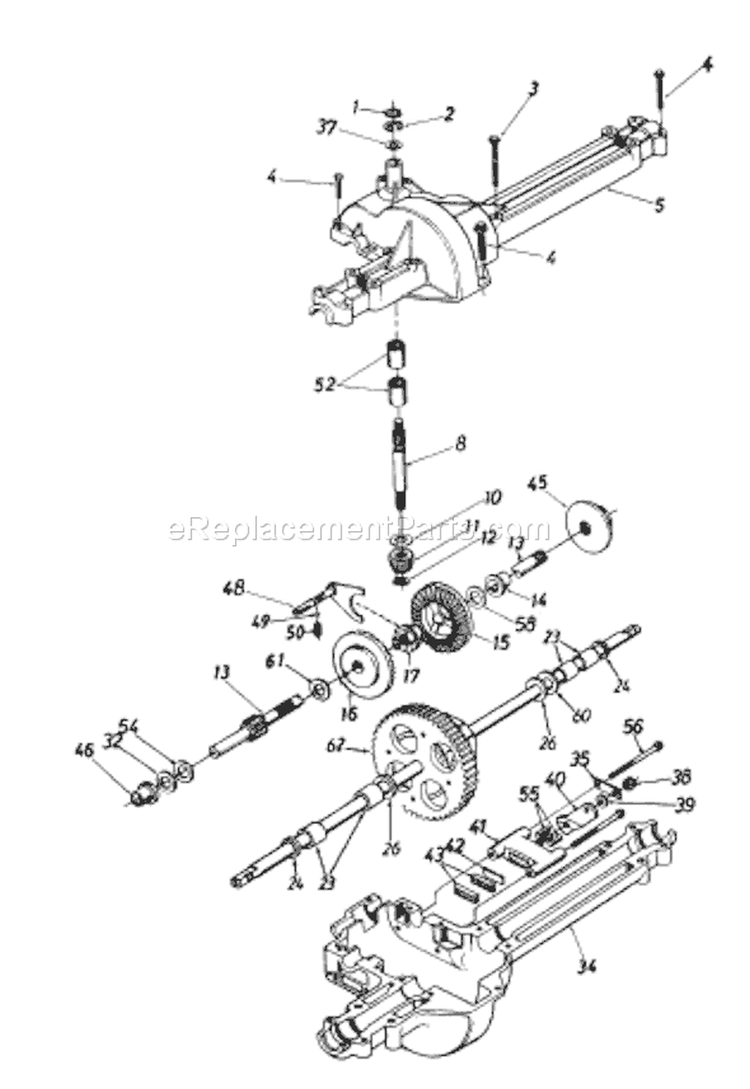 Page I Diagram and Parts List for 135O679H033 1995 MTD Lawn Tractor