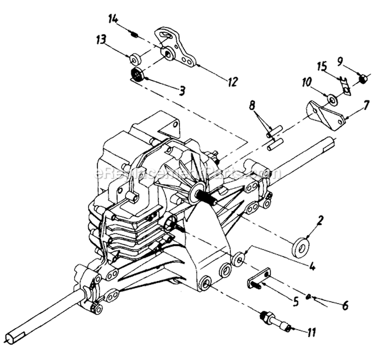 Page I Diagram and Parts List for 135O698G704 1995 MTD Lawn Tractor