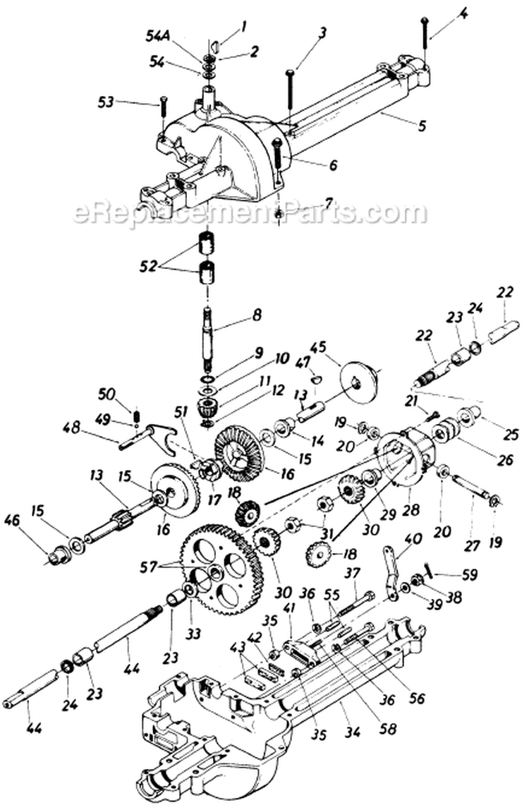 Page H Diagram and Parts List for 13655-7 1987 MTD Lawn Tractor