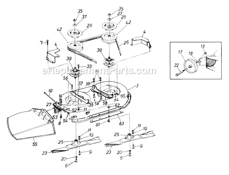 Page A Diagram and Parts List for 136C450F009 178-326 -1996 MTD Lawn Tractor