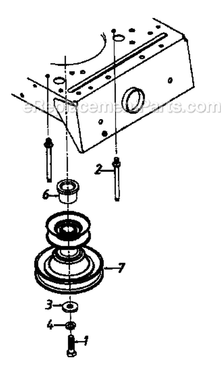 Page F Diagram and Parts List for 136G765N704 481-2368 -1996 MTD Lawn Tractor