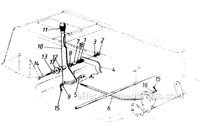Page I Diagram and Parts List for 136L661F009 1996 MTD Lawn Tractor