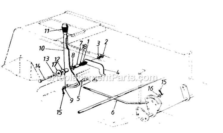 Page I Diagram and Parts List for 136M660G062 43995 -1996 MTD Lawn Tractor