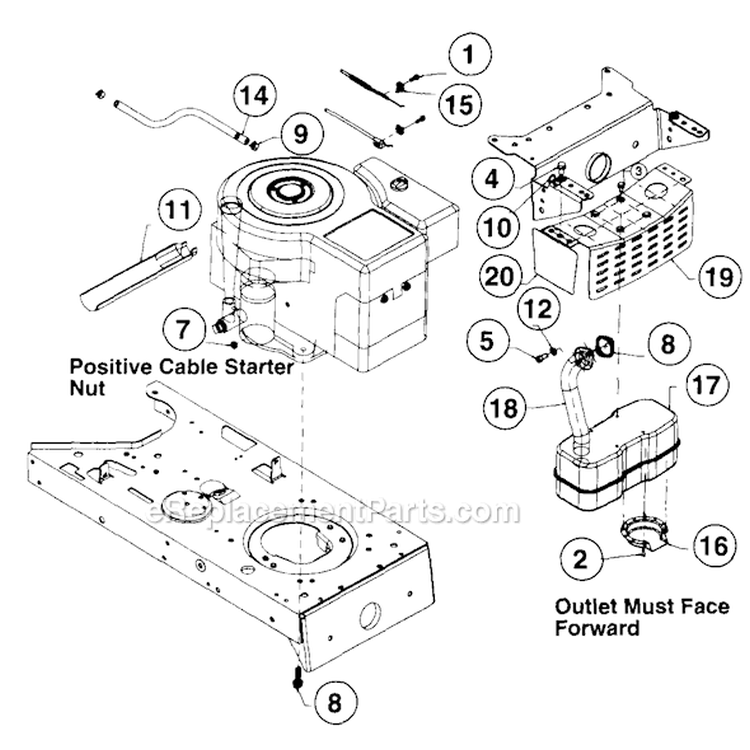 Page F Diagram and Parts List for 136M660G729 1996 MTD Lawn Tractor