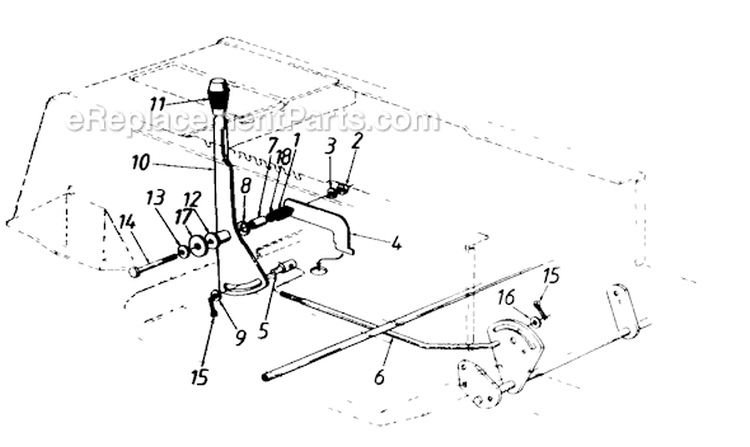 Page I Diagram and Parts List for 136M660G729 1996 MTD Lawn Tractor