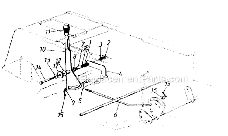 Page I Diagram and Parts List for 136M667F718 1996 MTD Lawn Tractor