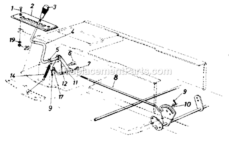 Page I Diagram and Parts List for 136M679G724 1996 MTD Lawn Tractor