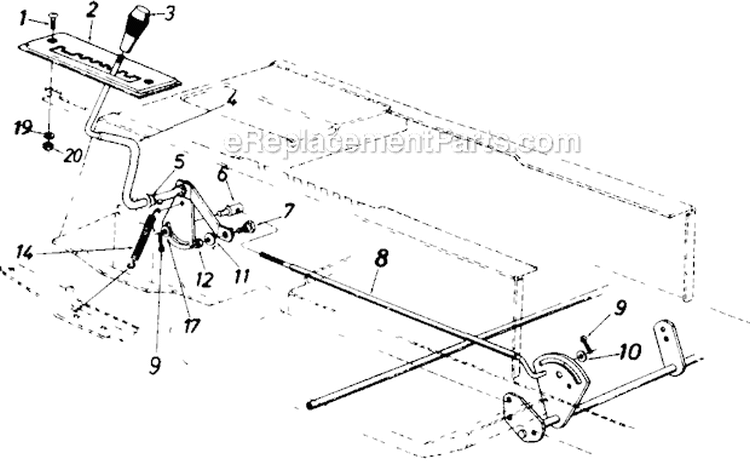 Page I Diagram and Parts List for 136S675G141 1996 MTD Lawn Tractor
